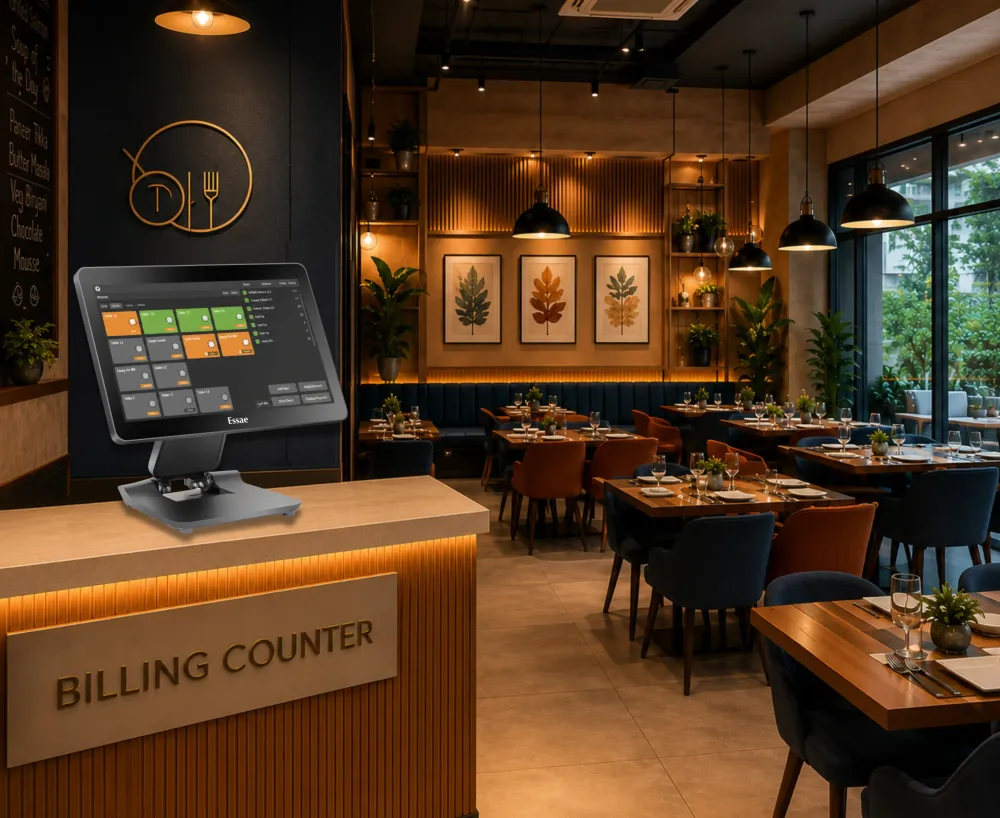 Restaurant Billing Machine for Cafes, QSRs, and Bakeries