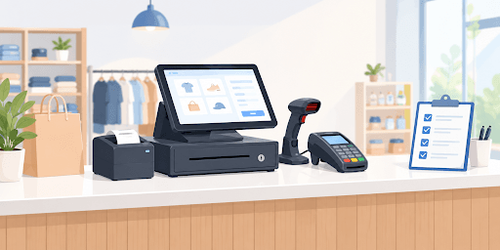 billing counter hardware checklist